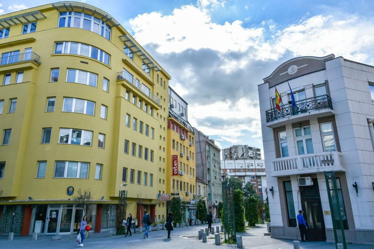 Osten Art Hotel Escópia Exterior foto